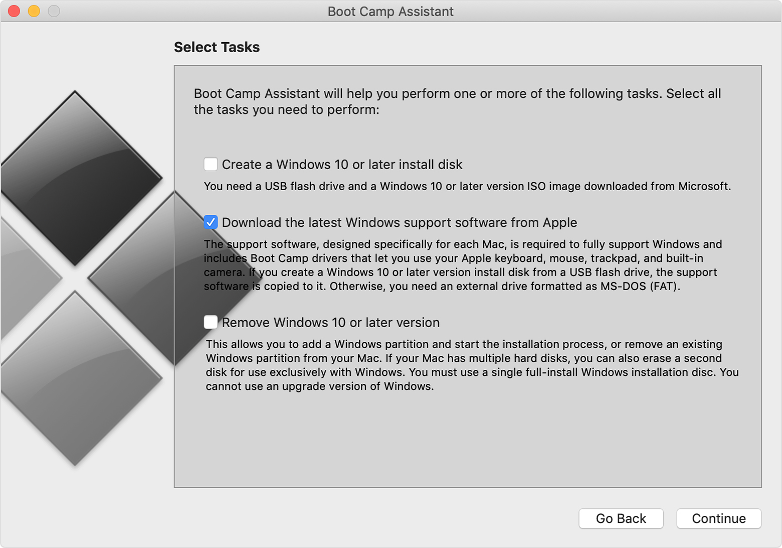 windows installation disc for mac